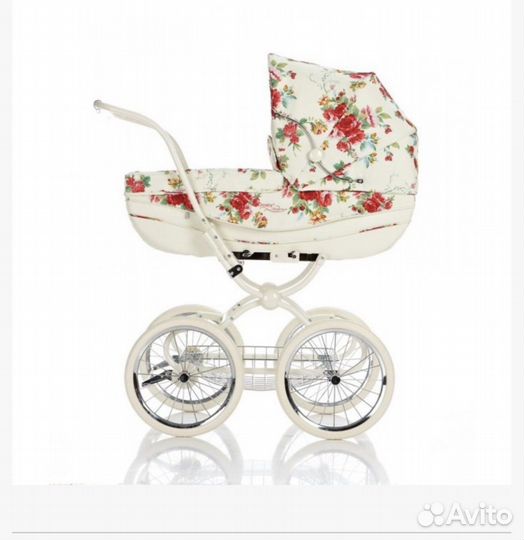 Ретро Коляска Geoby C605 Lux 2 в 1