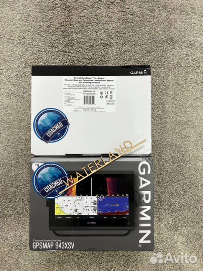 Garmin Gpsmap 943 xsv + Panoptix System LVS34 + G3