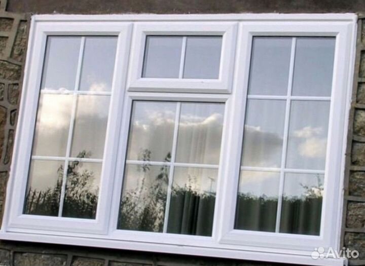 Пластиковые двери под ключ