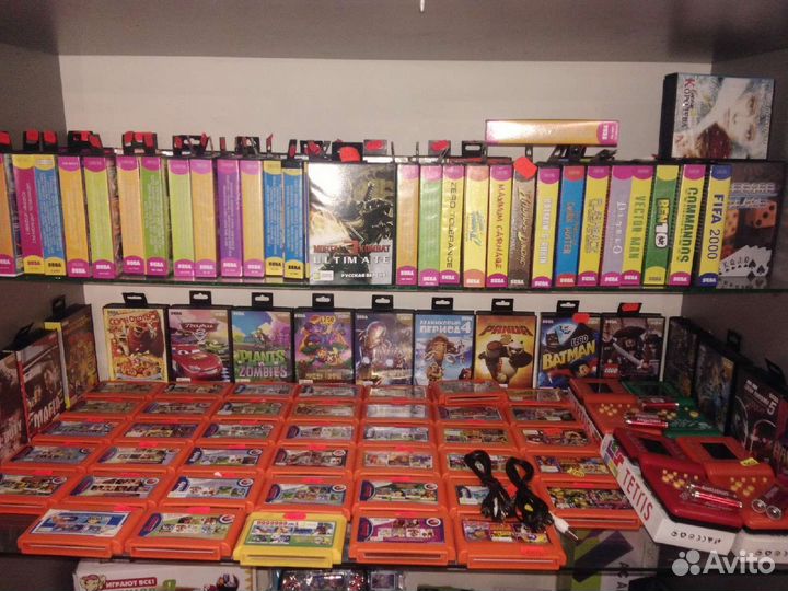 Картриджи sega.dendi.Новые