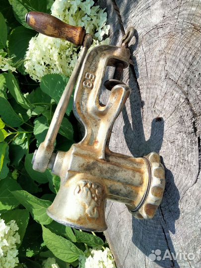 Мясорубка ручная механическая СССР 1985г