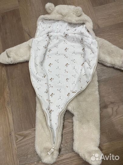 Комбинезон плюшевый