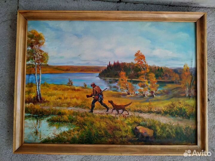 Картины в резных рамах (как новые)