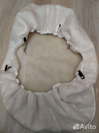 Борд меховой в коляску