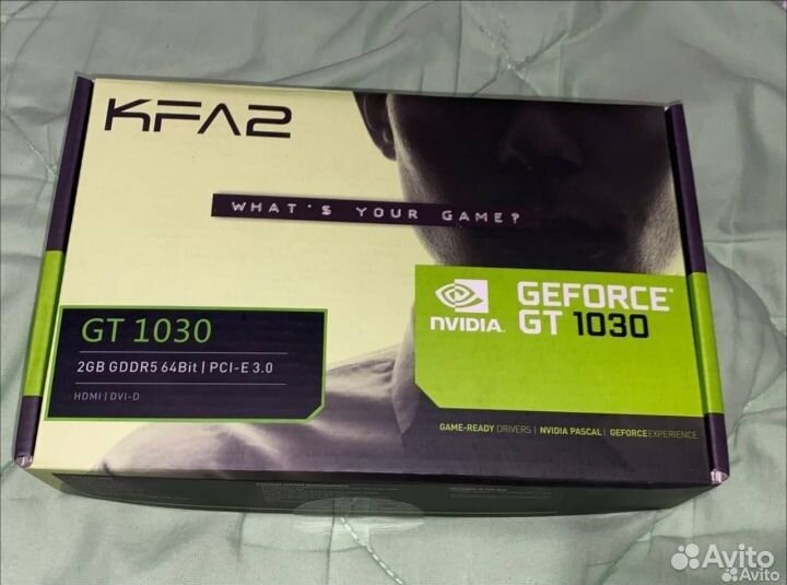 Видеокарта Nvidia geforce gt 1030 KFA2 gddr5 2gb