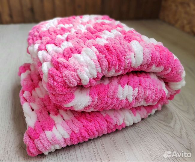 Плед детский плюшевый