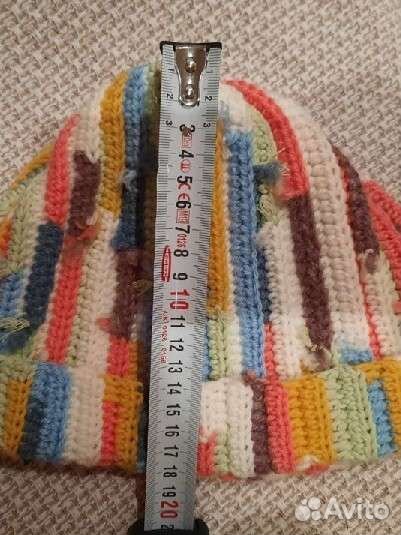 Шапка бини ручной работы