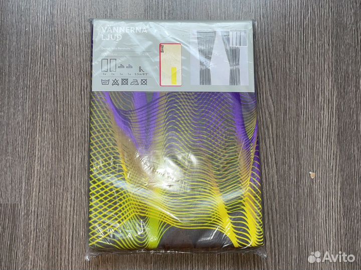 Шторы vannerna ljud IKEA