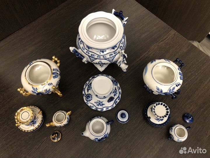 Самовар фарфоровый, сувенирный