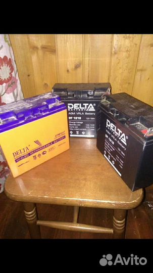 Аккумуляторы 12v/18ah в норм. сост