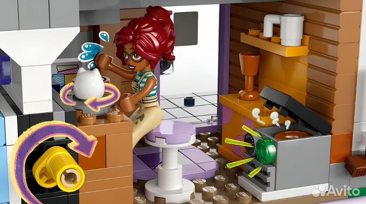 Конструктор lego Friends 42670 Апартаменты и мага