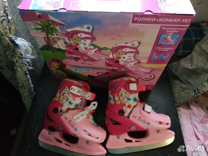 Ролики Коньки 3в1