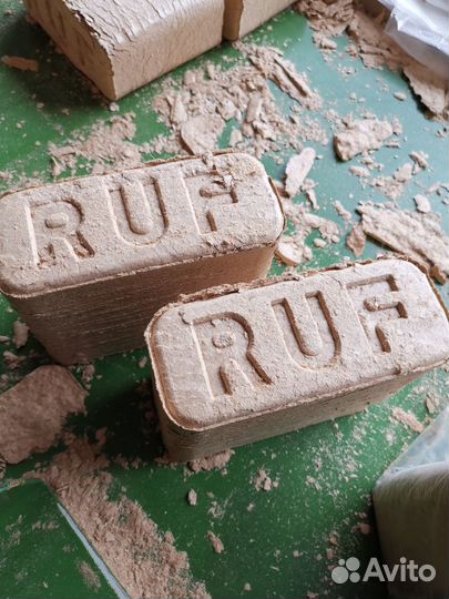 Топливный брикет руф RUF (дрова, евродрова)