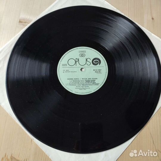 Пластинка винил Ricchi Poveri 1982