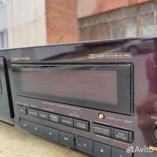 Кассетная дека pioneer ct93