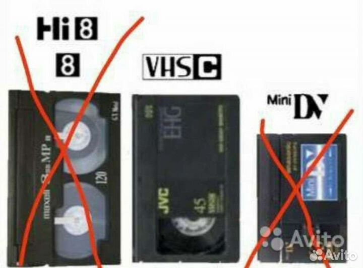 Адаптер переходник VHS-C на VHS