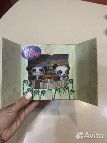 Littlest Pet Shop набор с пандами