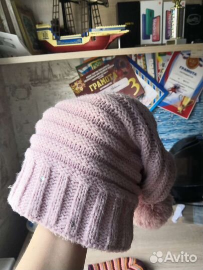 Шапка зимняя для девочки