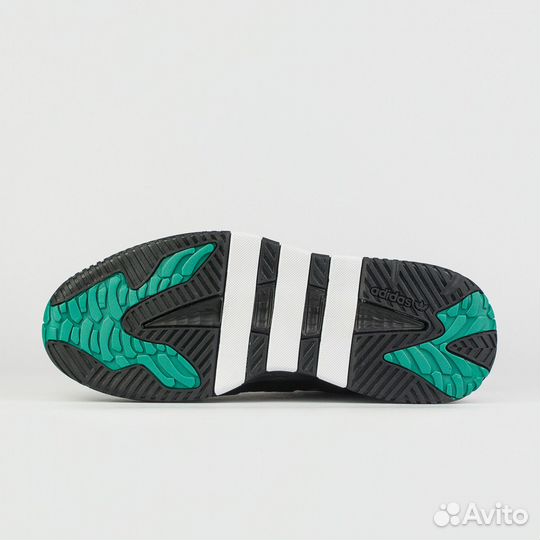 Кроссовки Adidas Niteball Black / Green new