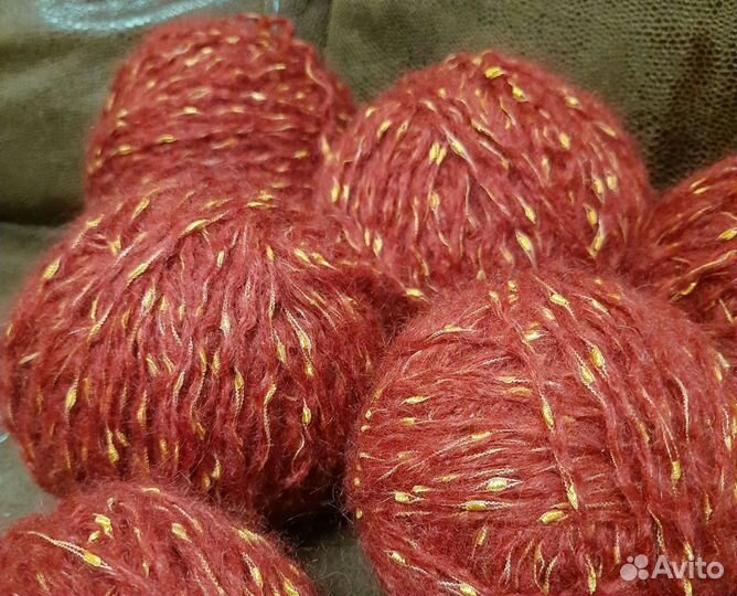 Пряжа мохер