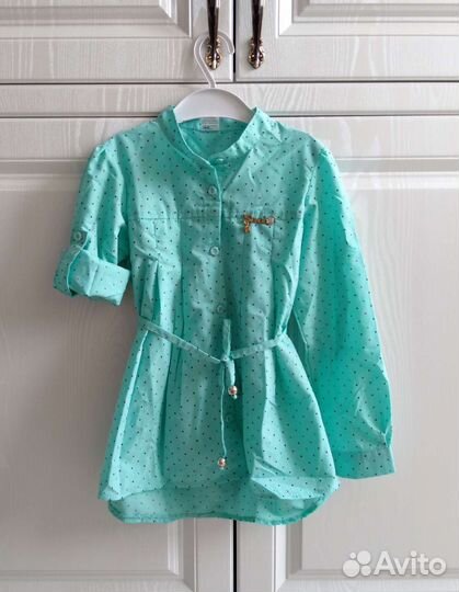 Блузка новая детская. Размер 122-128