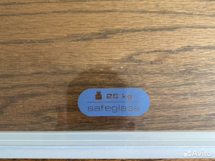 Стеклянная полка для холодильника