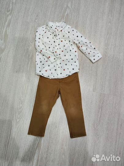 Рубашка и брюки для мальчика 86