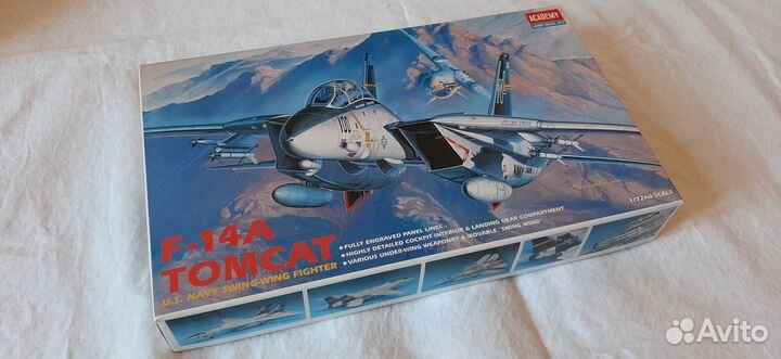 Самолет F-14A tomcat – academy