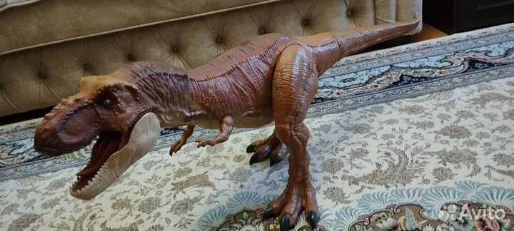 Фигурка динозавра Mattel. Гигантский тиранозавр