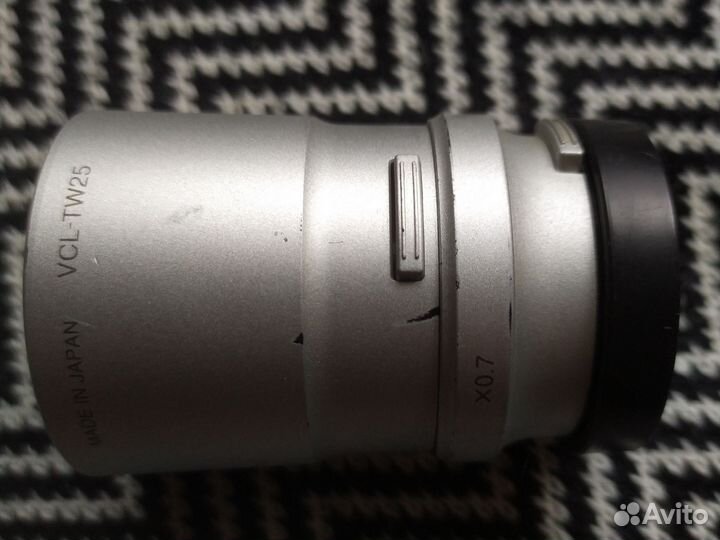 Sony широкоугольный и теле конвертер 2в1 25мм x0.7