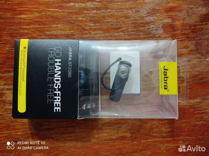 Гарнитура bluetooth jabra BT2080, моно, черный (he