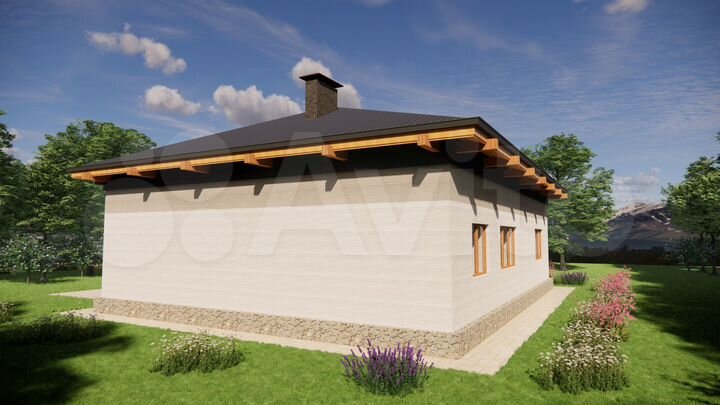 Дом 114 м² на участке 10 сот.