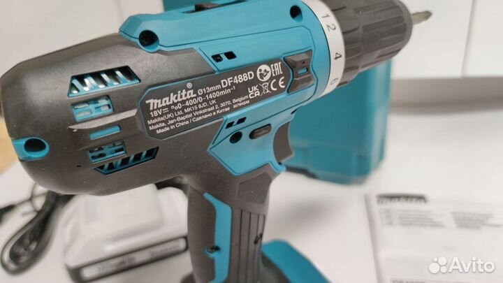 Шуруповерт Makita 18v, оригинал, новый