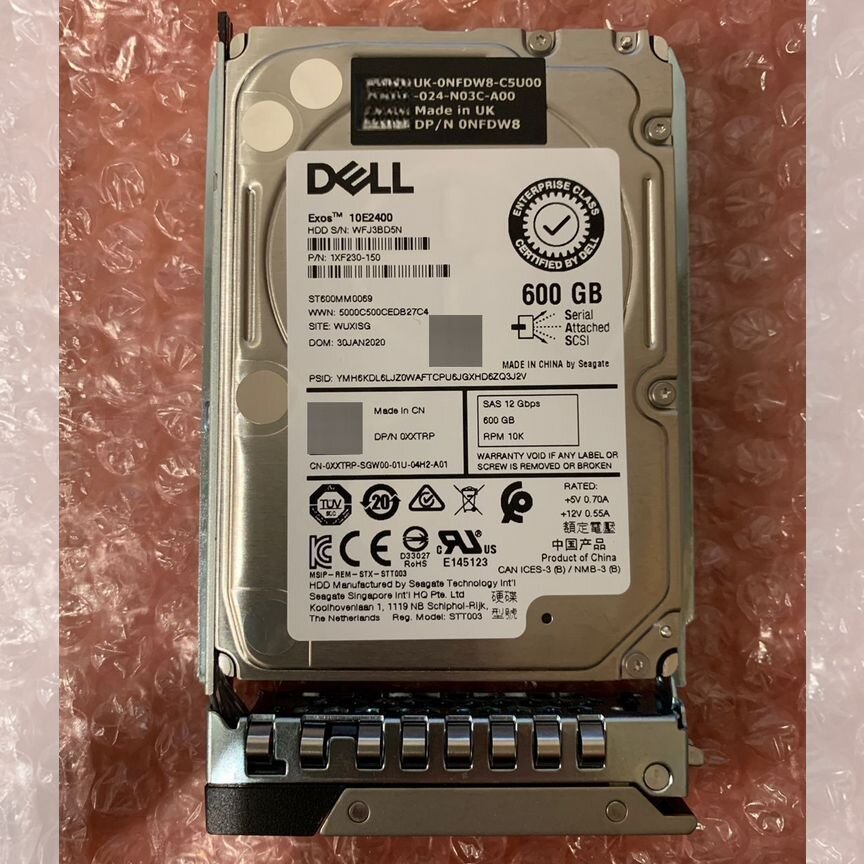 [0XXTRP] Жесткий Диск Dell 600gb 10k 12g Sas 2.5 0xxtrp