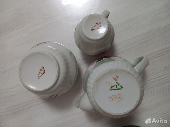 Чайный сервиз Дулево Агашки СССР