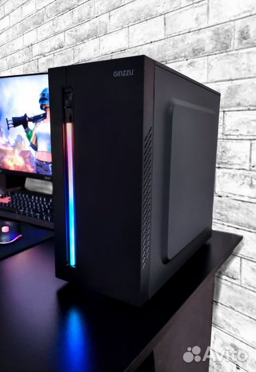 Игровой пк intel 8 ядер/Rx580 8gb/16 Gb /SSD