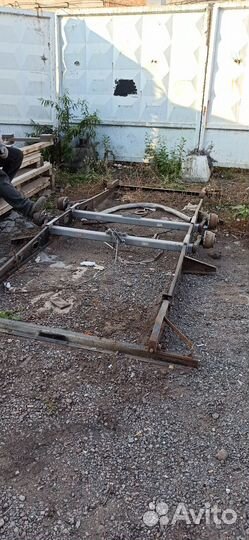 Рама для прицепа двух осевая