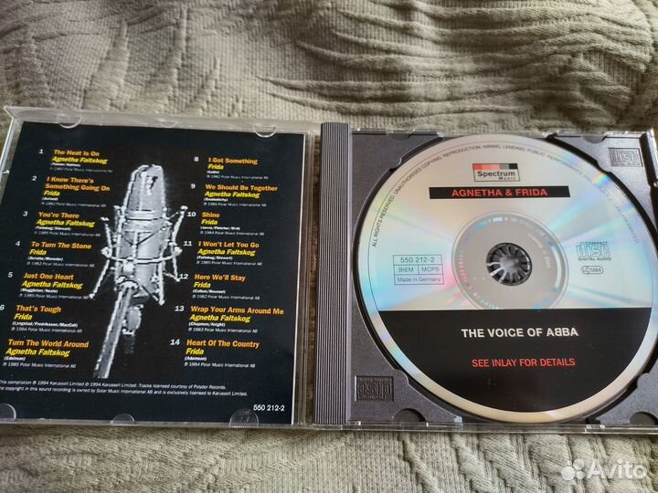 Продаётся фирменный сд диск abba