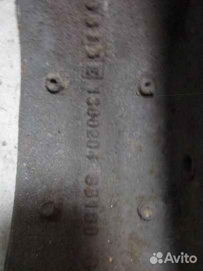 Колодка барабанного тормоза Scania P, G, R series