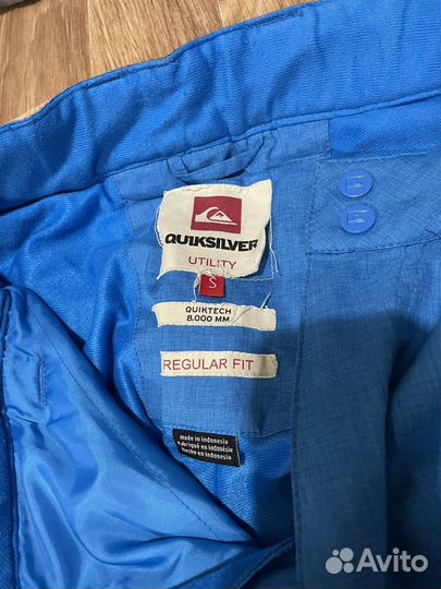 Брюки горнолыжные quicksilver S