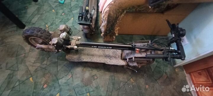 Самокат взрослый электрический бу