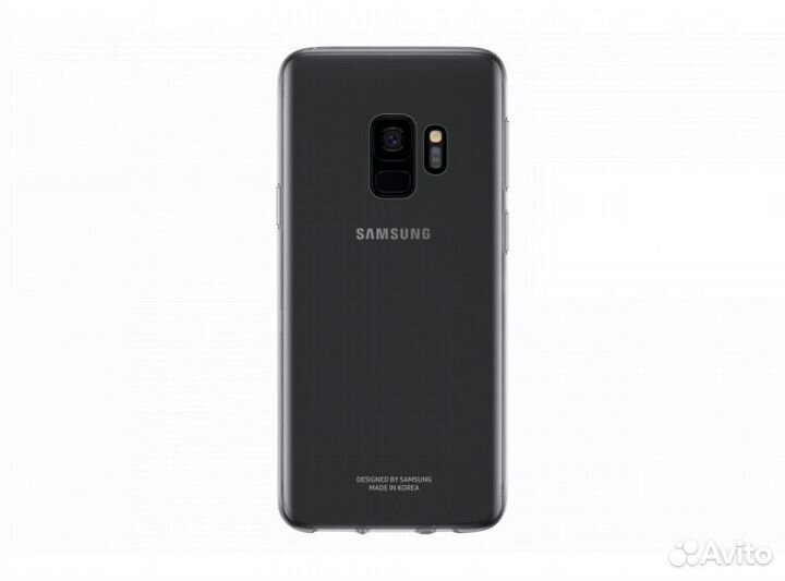 Оригинал Чехол Clear Cover для samsung Galaxy S9