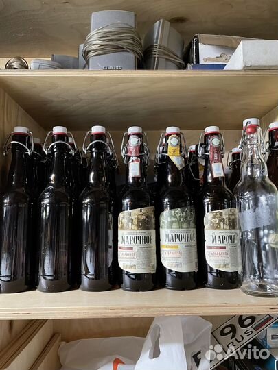 Бутылки бугельные