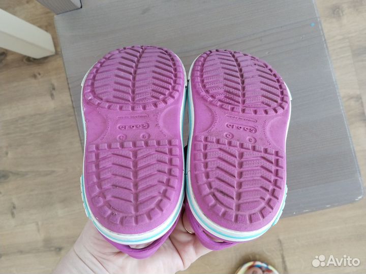 Crocs C8 сандали для девочки