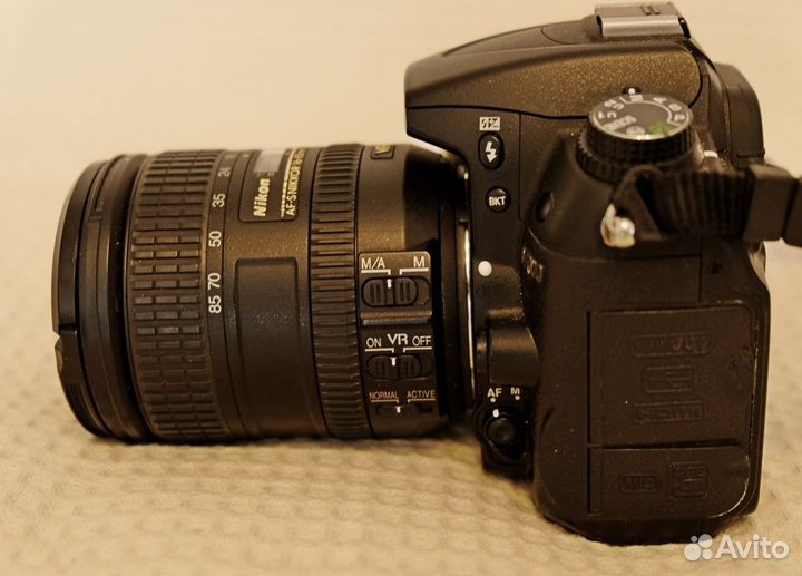 Зеркальный фотоаппарат nikon d7000 c объективом