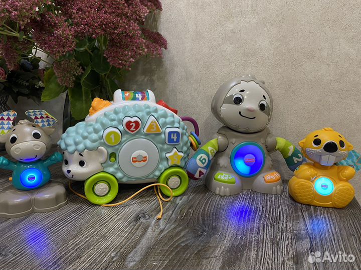 Fisher price linkimals ежик