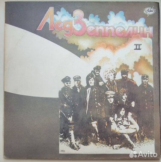 Led Zeppelin 2 lp / II и III – Антроп 1992 Россия
