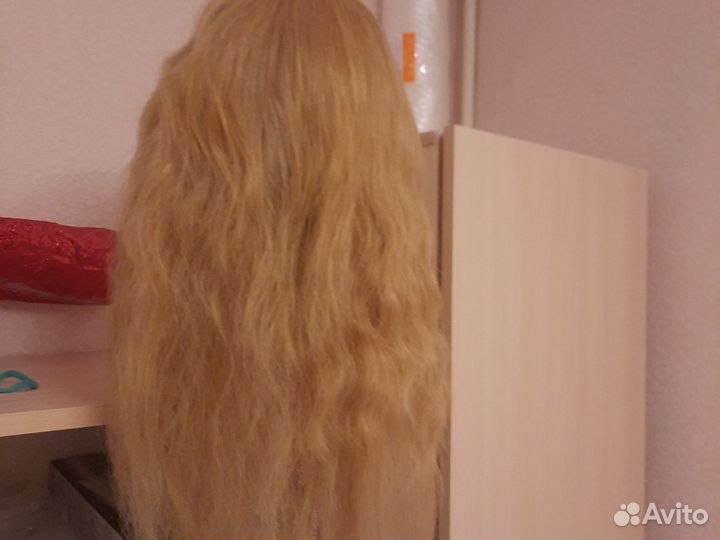 Голова манекен натуральные волосы