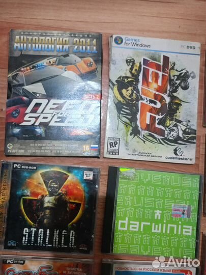 Диски с играми на пк