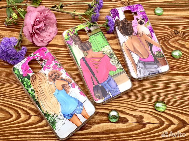 Чехол на samsung Galaxy A6, J4, 2018